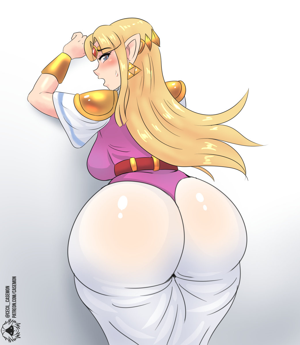 This is a pixiv picture whose title is zelda thiccbox.