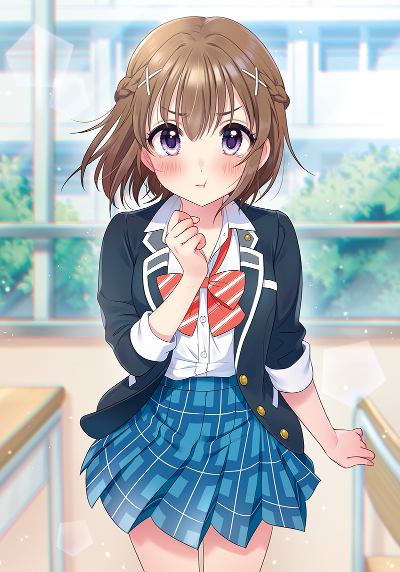 This is a pixiv picture whose title is 「くっそ、すました顔してぇ～！見てろよ見てろよ～…！！」.