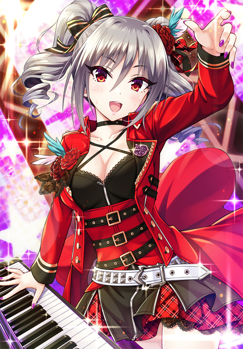 This is a pixiv picture whose title is 【Unlock Starbeat】神崎蘭子.