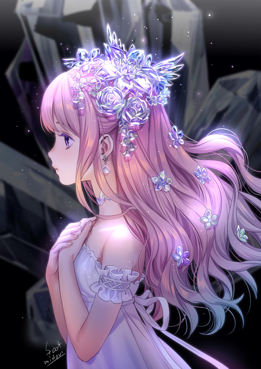 This is a pixiv picture whose title is 不滅の恋.