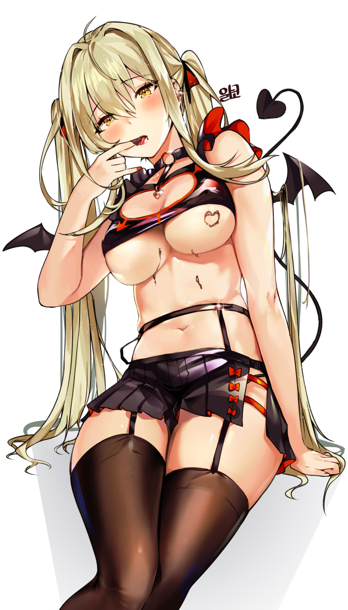 This is a pixiv picture whose title is Valentine’s Day devil.
