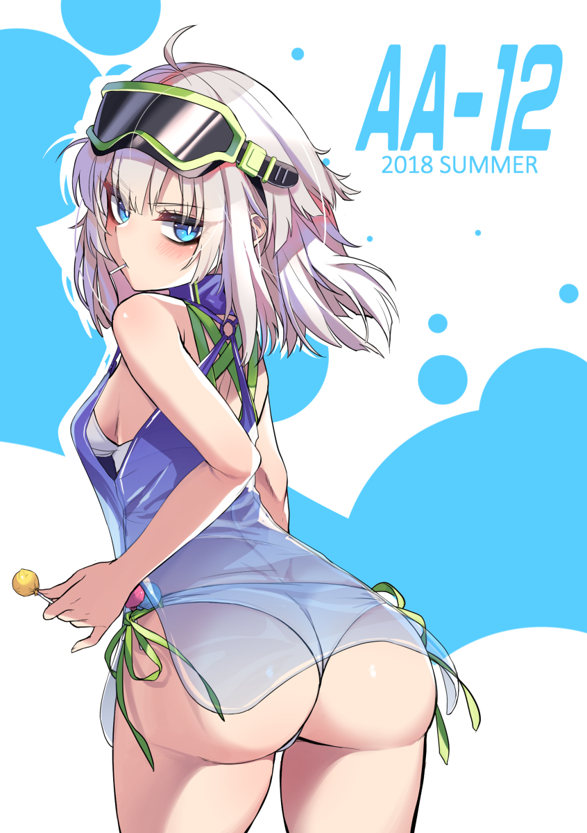 This is a pixiv picture whose title is AA-12.