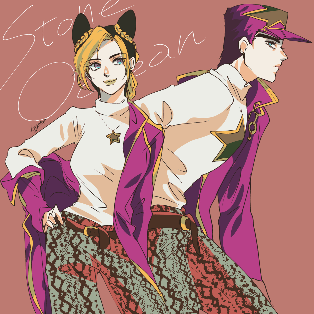 This is a pixiv picture whose title is JOログ9.
