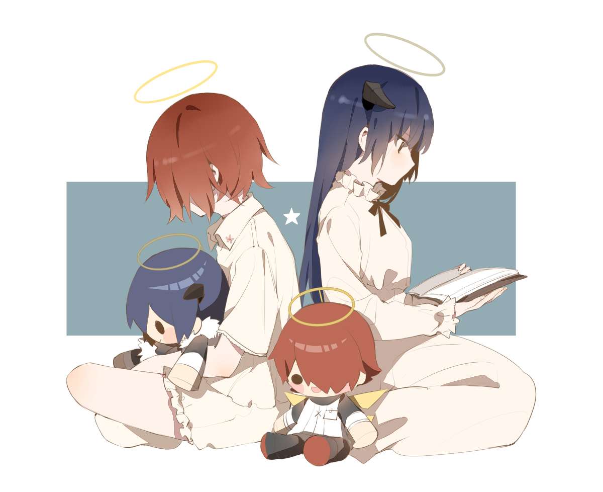 This is a pixiv picture whose title is 19年双天使合集！.