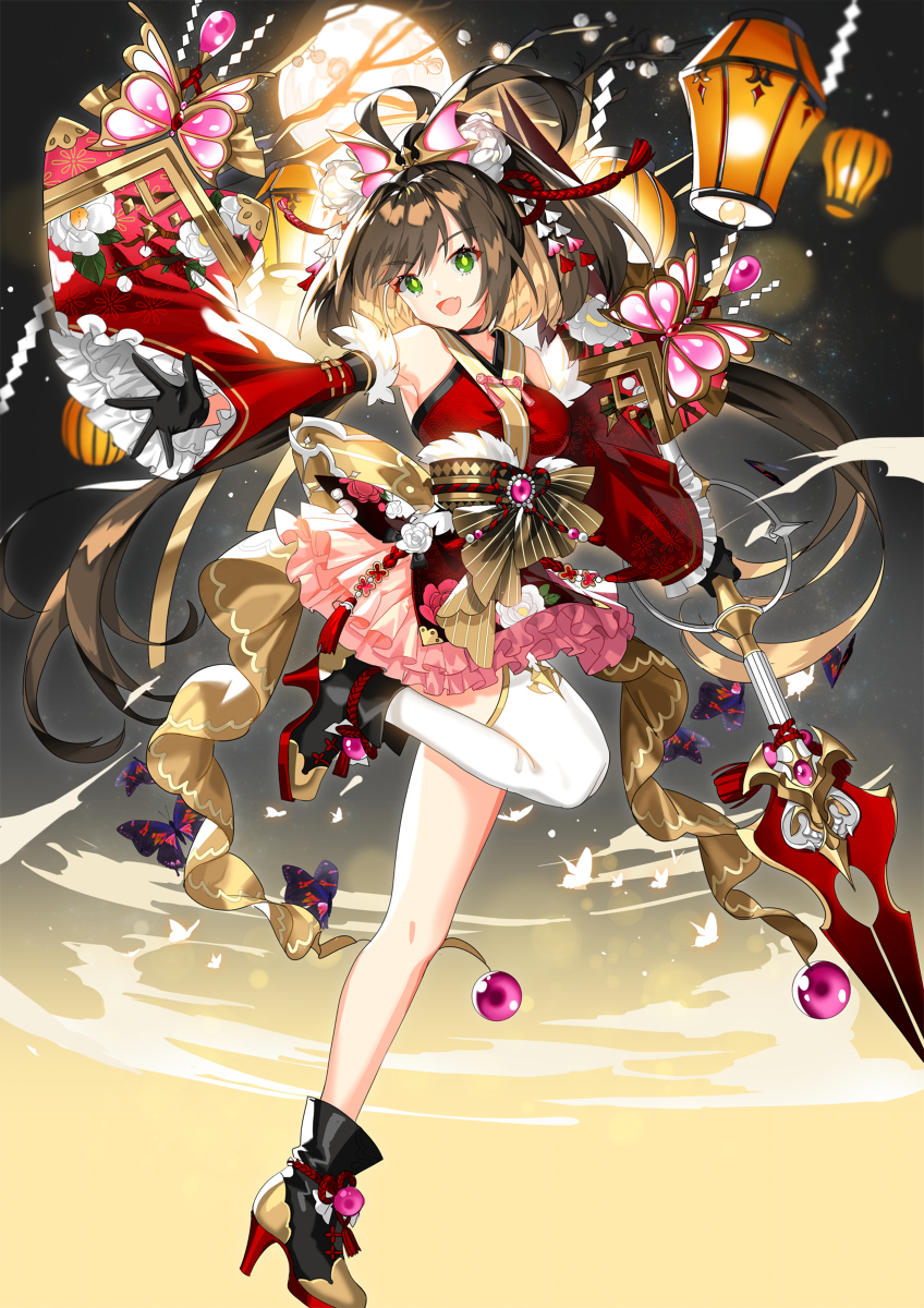 This is a pixiv picture whose title is 甲斐姫.