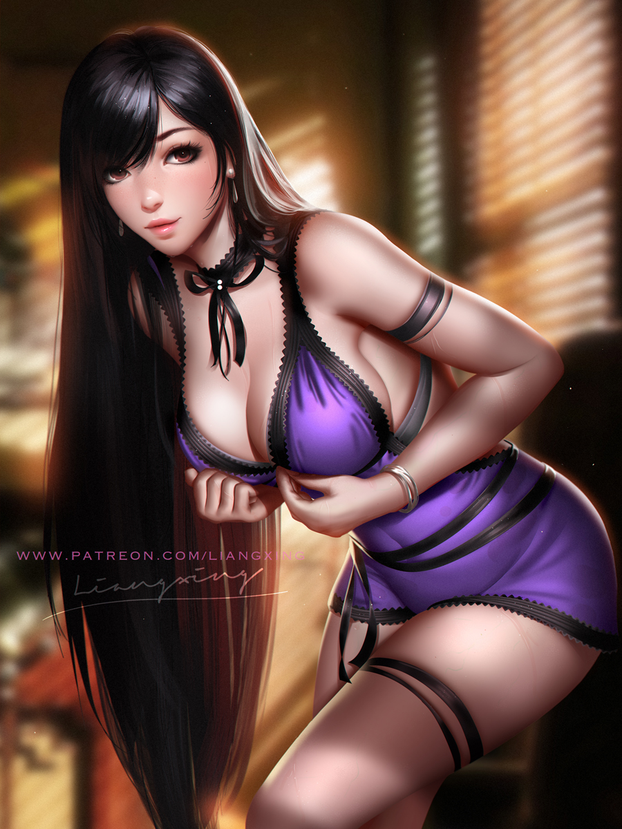 This is a pixiv picture whose title is Tifa.