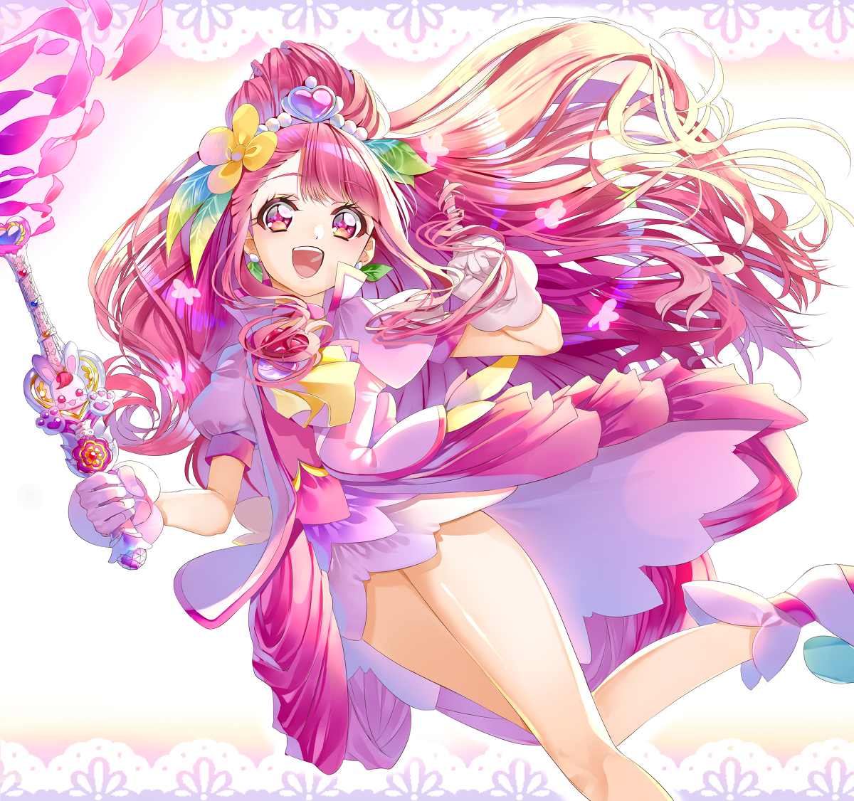 This is a pixiv picture whose title is キュアグレース.
