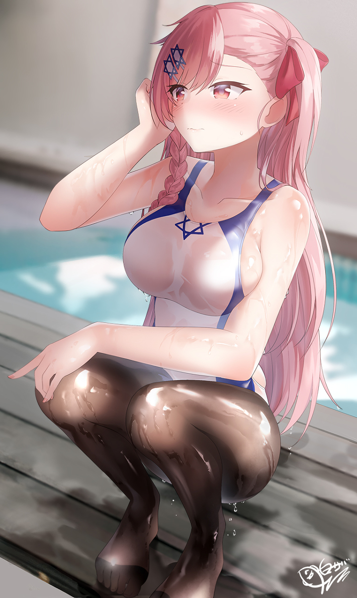 This is a pixiv picture whose title is Negev.