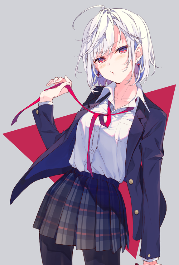 This is a pixiv picture whose title is ▼.