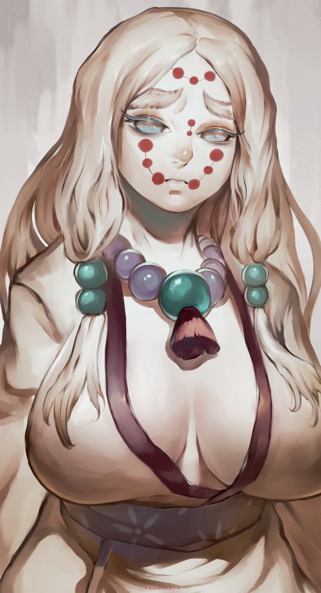 This is a pixiv picture whose title is 母蜘蛛.