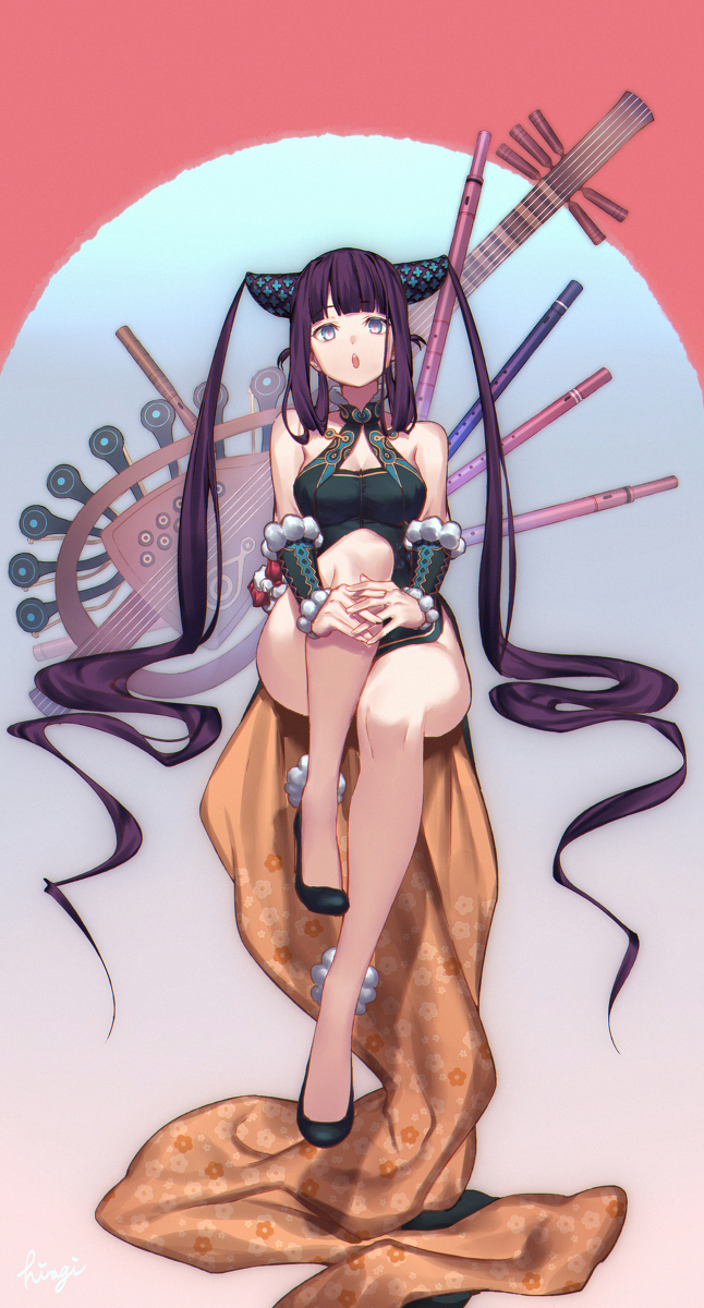 This is a pixiv picture whose title is 楊貴妃.