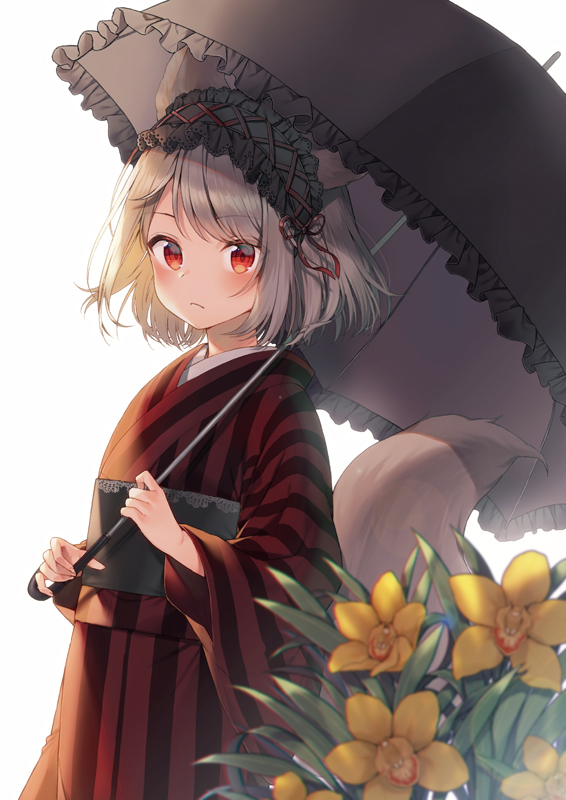 This is a pixiv picture whose title is Cymbidium.