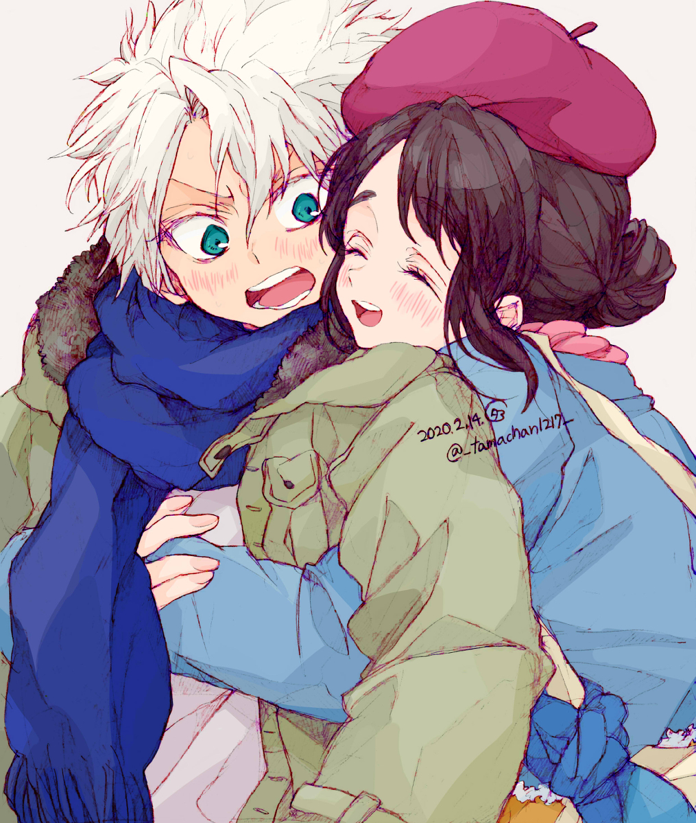 This is a pixiv picture whose title is 【日雛】「お待たせ」.