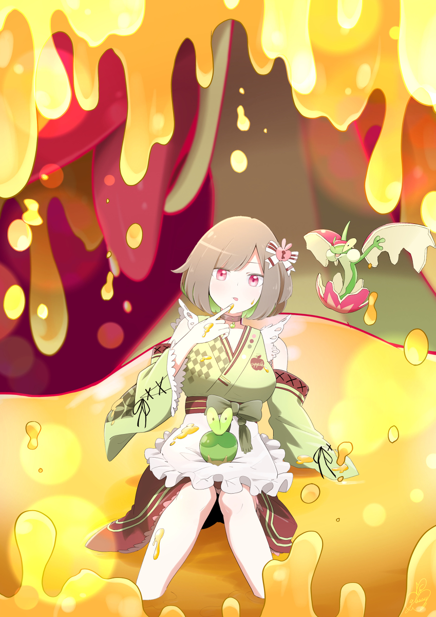 This is a pixiv picture whose title is キョダイカンロ.