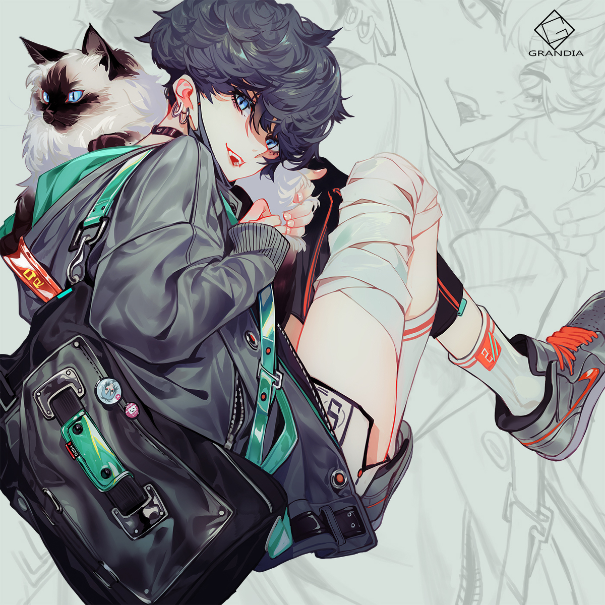 This is a pixiv picture whose title is 表弟.