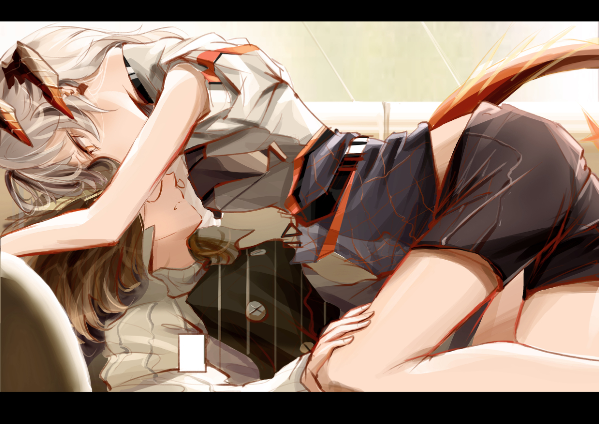 This is a pixiv picture whose title is 塞雷娅&赫默 情人节快乐.