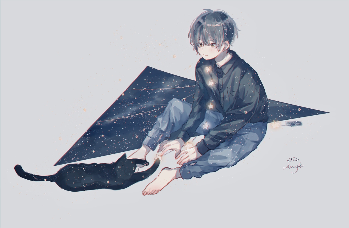 This is a pixiv picture whose title is 電飾.