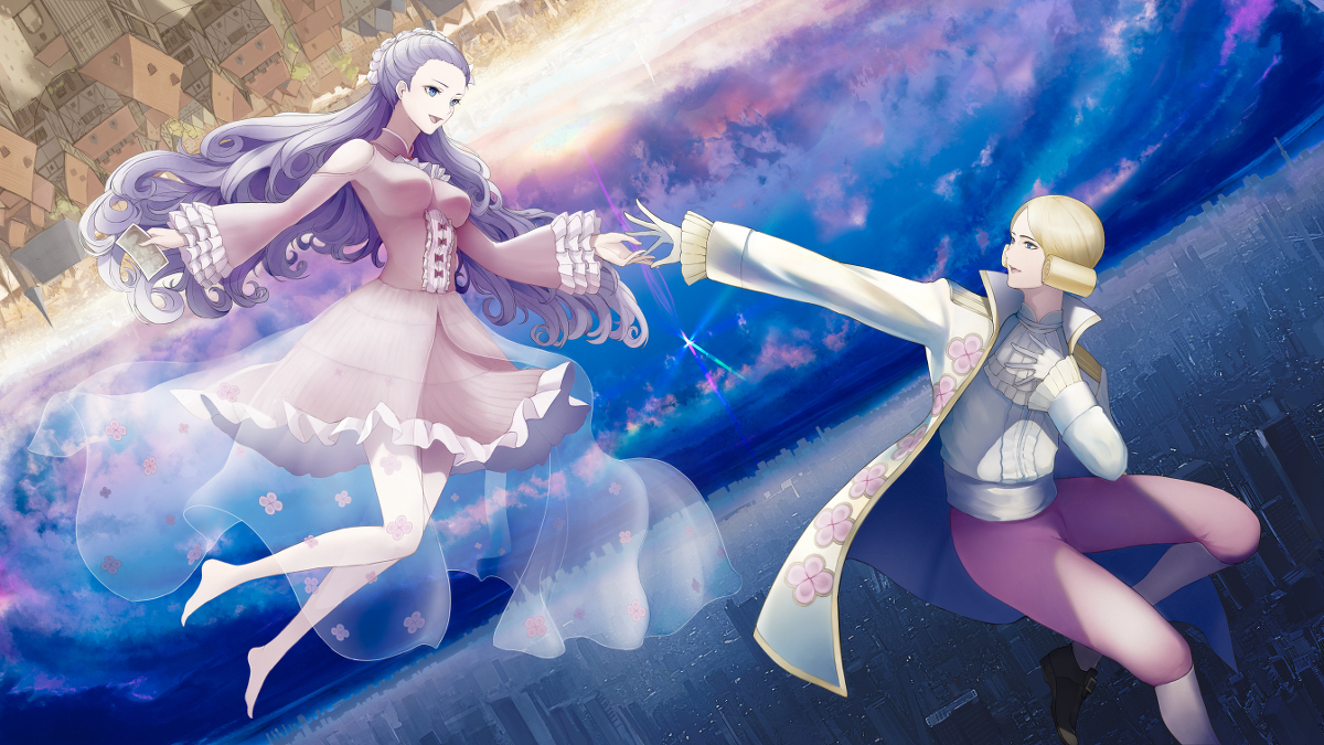 This is a pixiv picture whose title is 【お仕事】「白花伝伯爵」「レディ華花伝」MVイラスト.