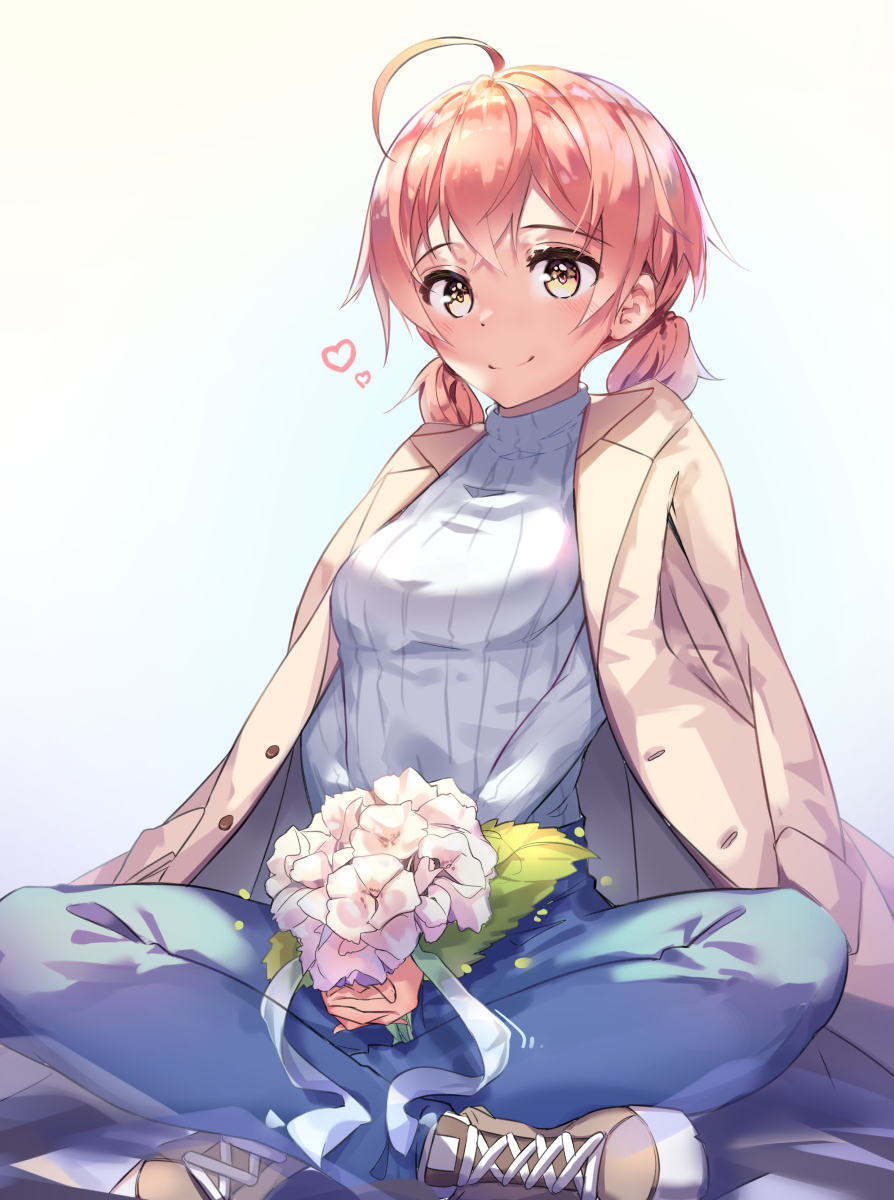 This is a pixiv picture whose title is 小糸侑-(やがて君になる).