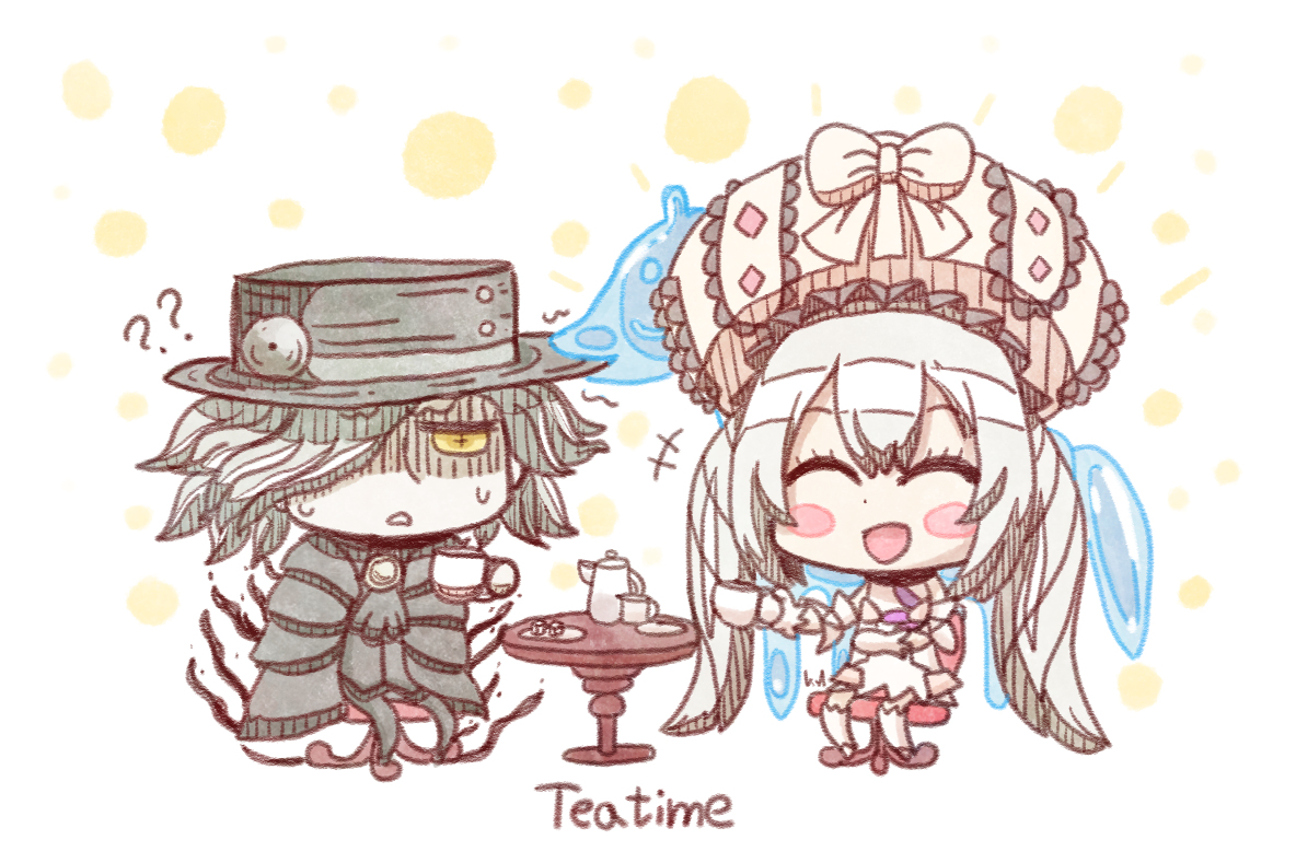 This is a pixiv picture whose title is Teatime.