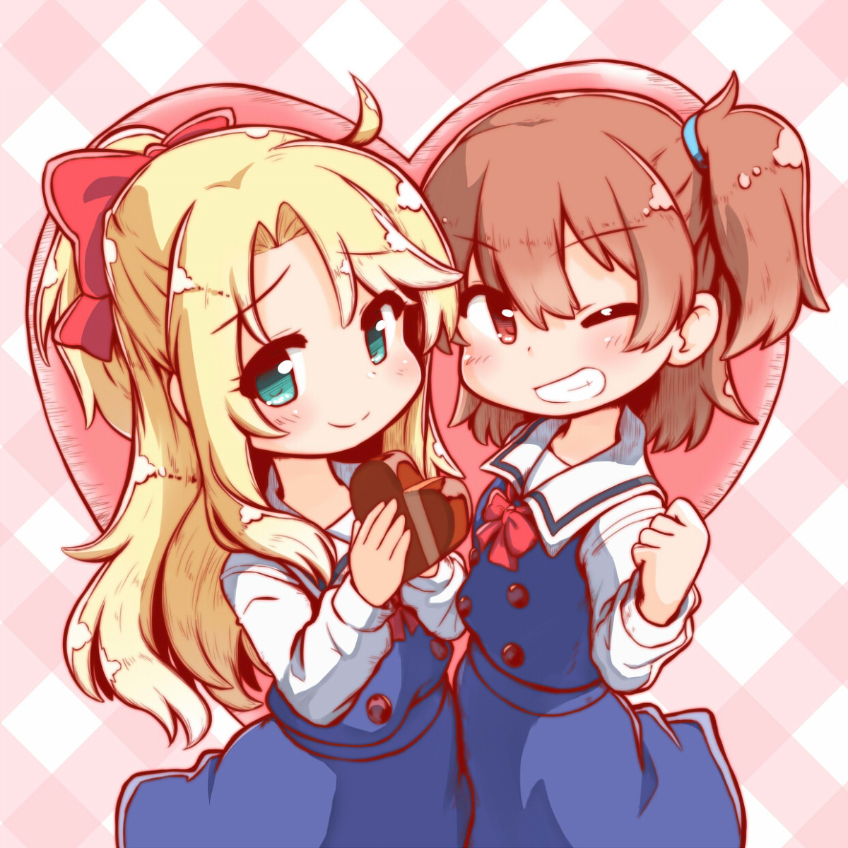 This is a pixiv picture whose title is 乃愛とひなた.