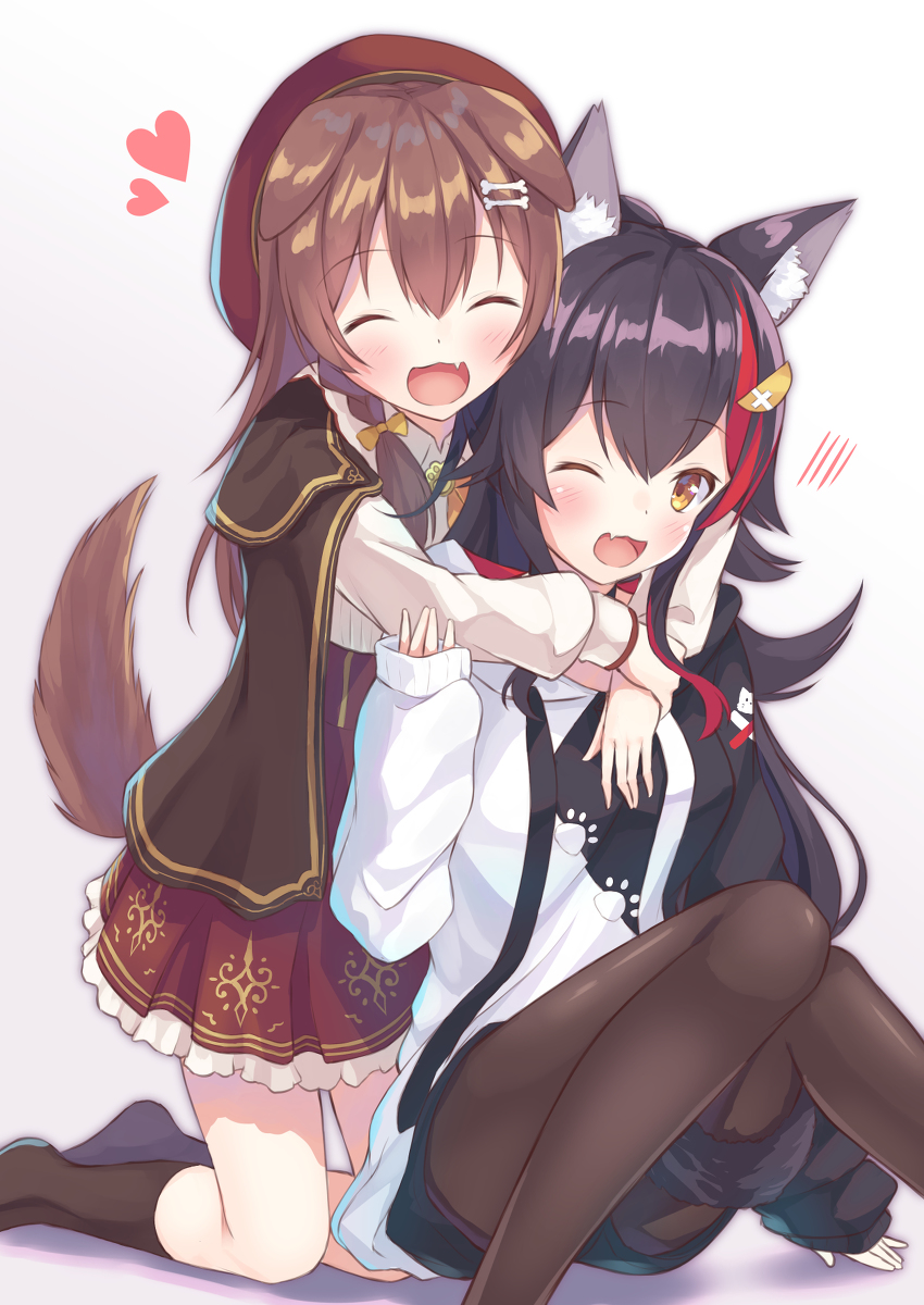 This is a pixiv picture whose title is ミオころてぇてぇ.