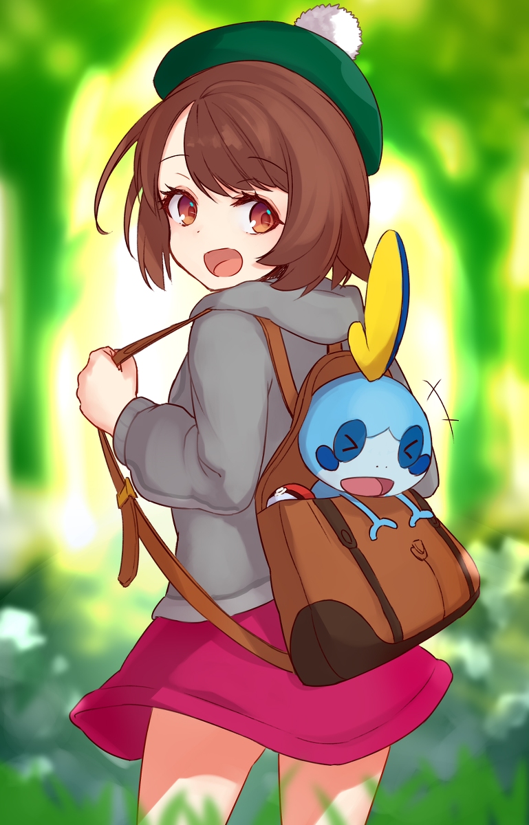 This is a pixiv picture whose title is 旅立ち.