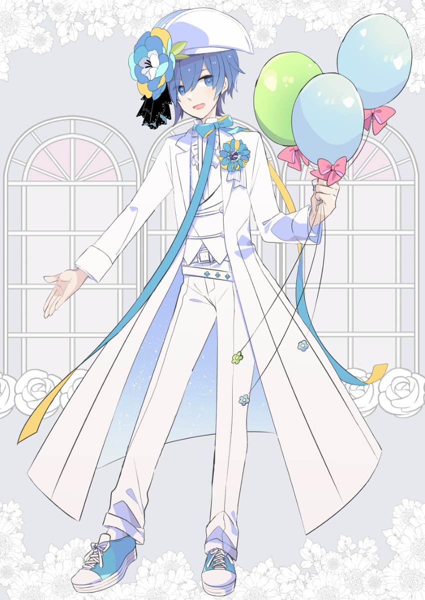 This is a pixiv picture whose title is 風船.