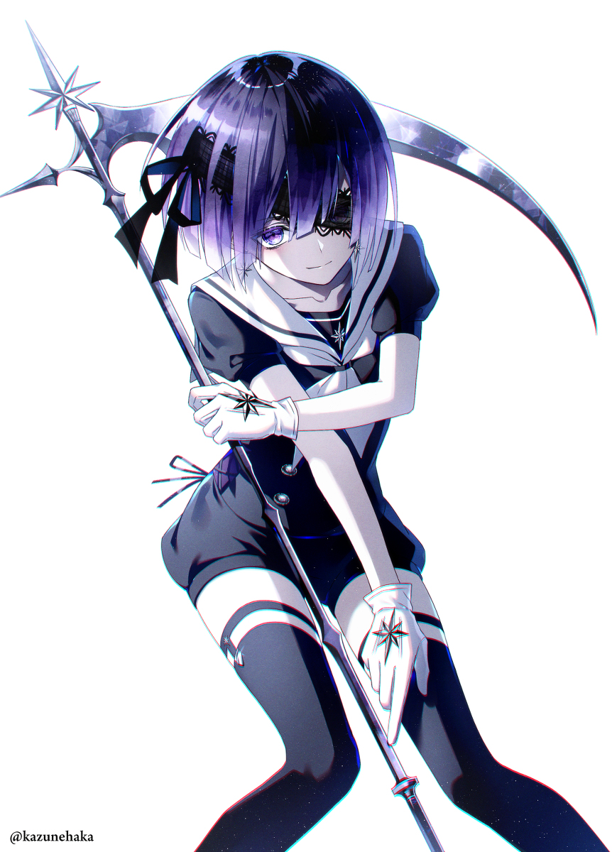 This is a pixiv picture whose title is Dark scythe.