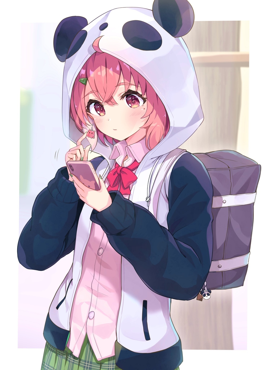 This is a pixiv picture whose title is 笹木咲.