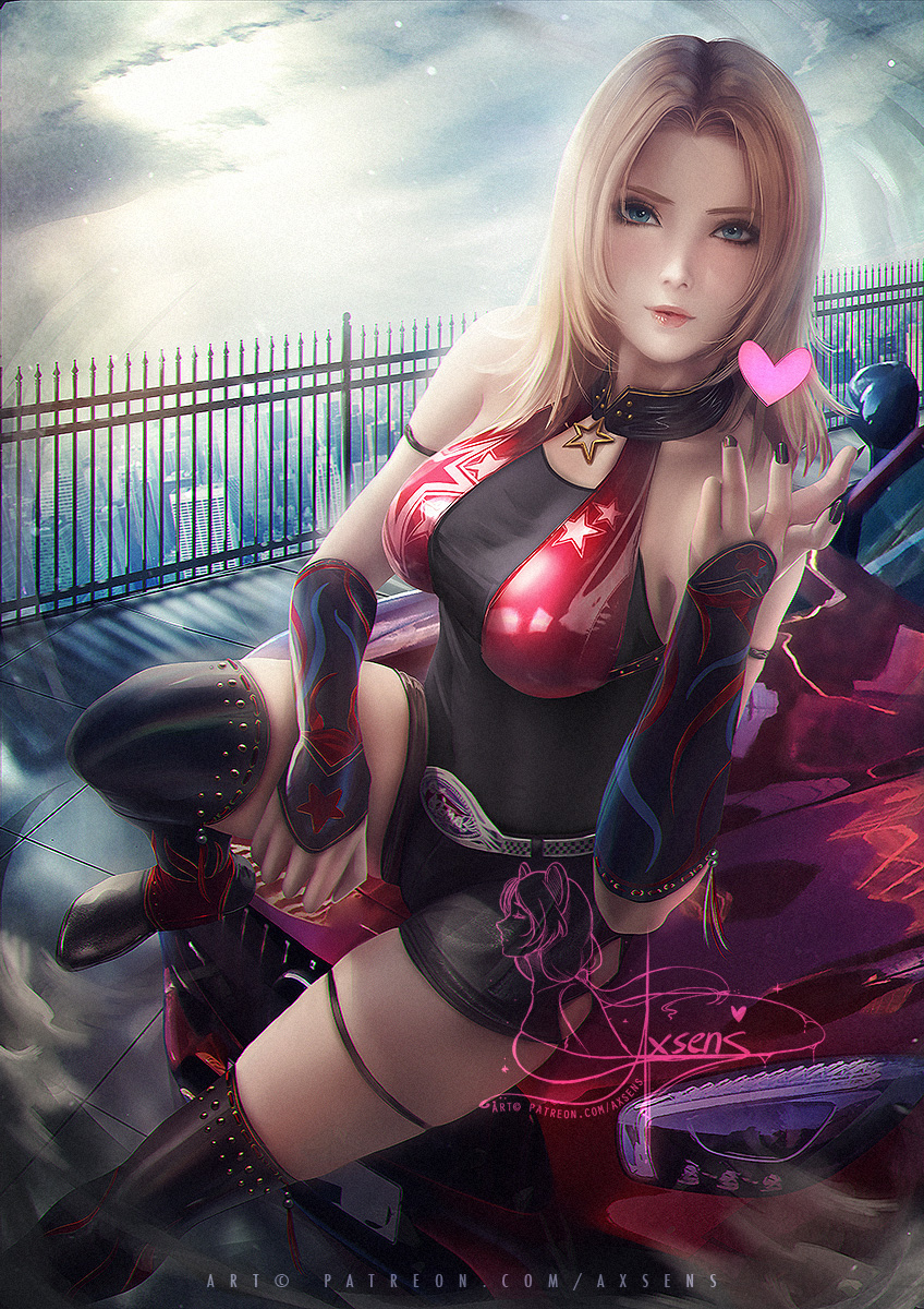 This is a pixiv picture whose title is ティナ / Tina.