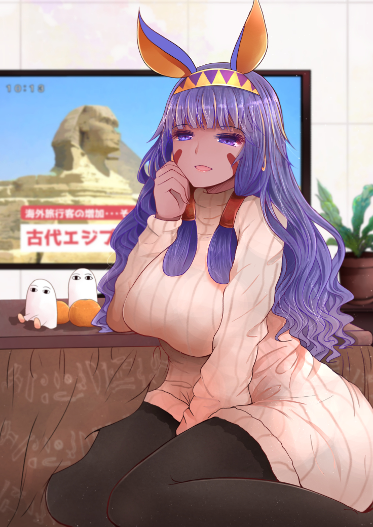 This is a pixiv picture whose title is ニトクリス.