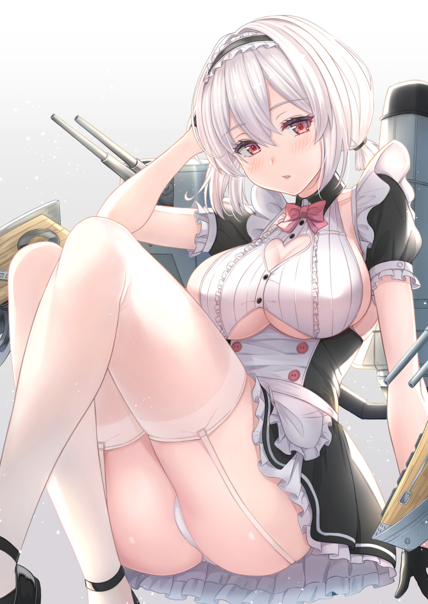 This is a pixiv picture whose title is シリアス　メイドver2.0.