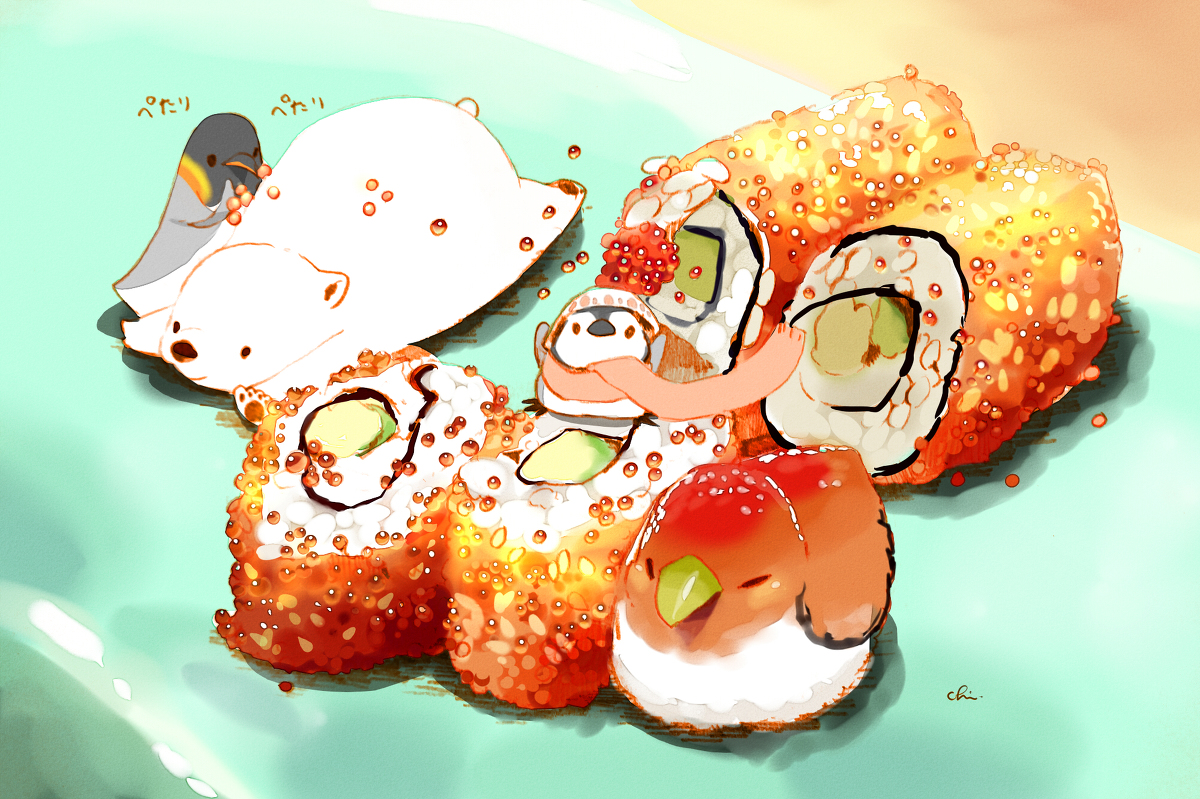 This is a pixiv picture whose title is カリフォルニアロール.