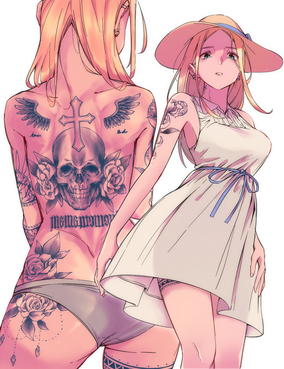 This is a pixiv picture whose title is 脱いだらすごい系チャンネー【洋彫り編】.