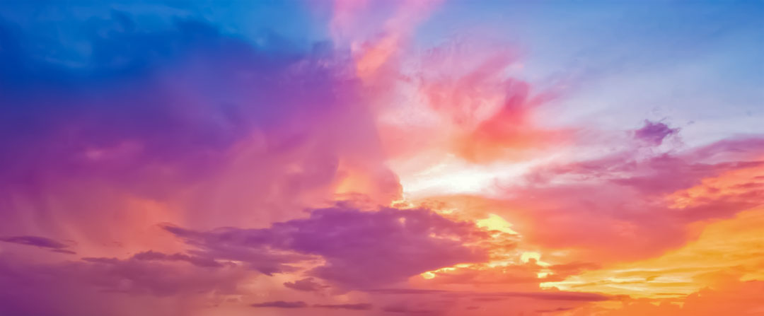 This is a pixiv picture whose title is Colorful Sky.