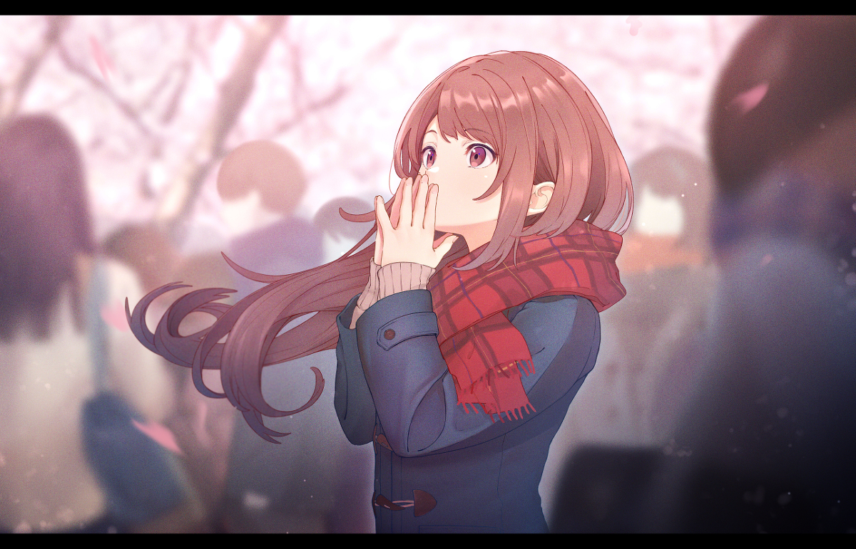 This is a pixiv picture whose title is 合格発表。.