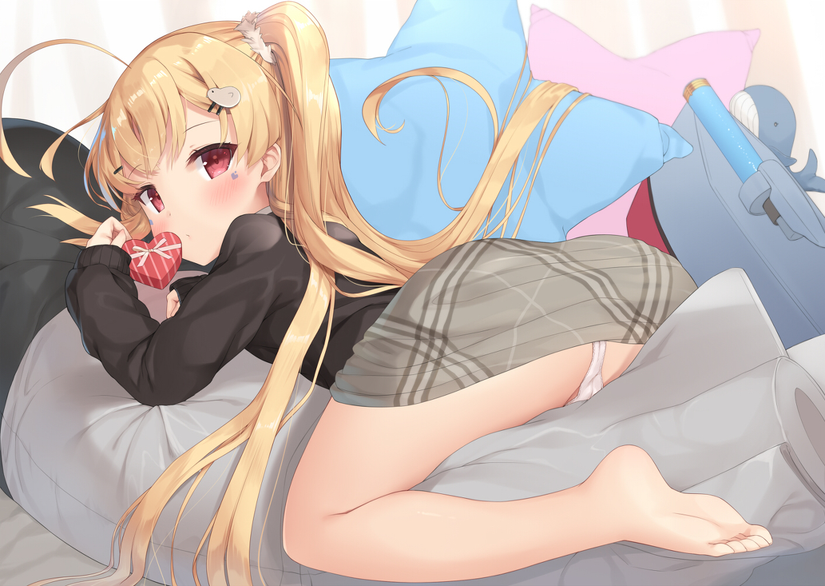 This is a pixiv picture whose title is バレンタインエルドリッジ（遅刻）.