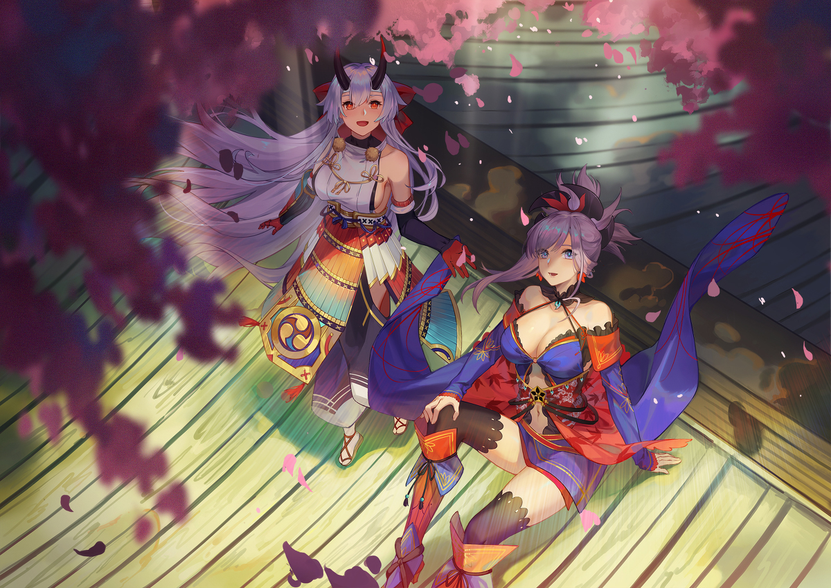 This is a pixiv picture whose title is Sakura.