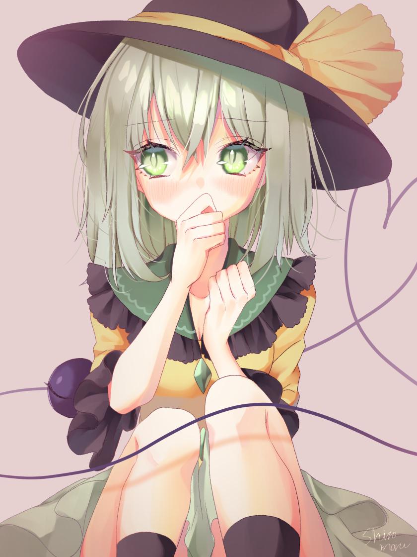 This is a pixiv picture whose title is 照れこいし.