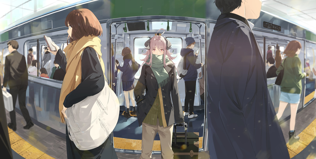 This is a pixiv picture whose title is ようこそ異世界へ.