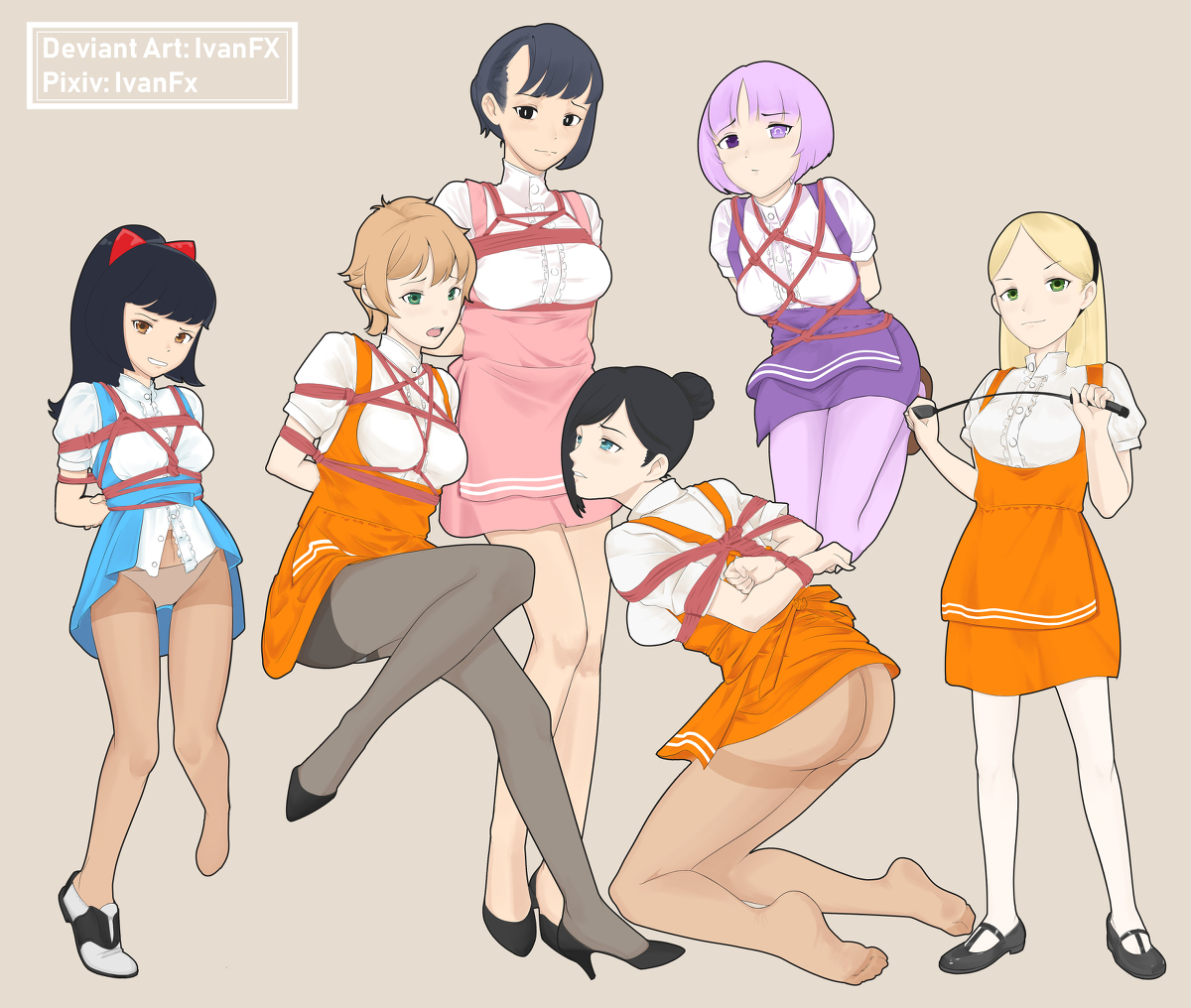 This is a pixiv picture whose title is ファミレス.