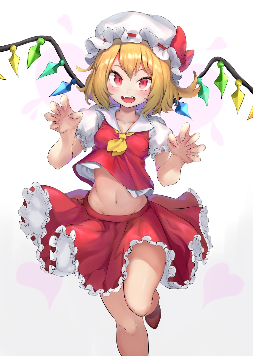 This is a pixiv picture whose title is がおーって感じのフラン.