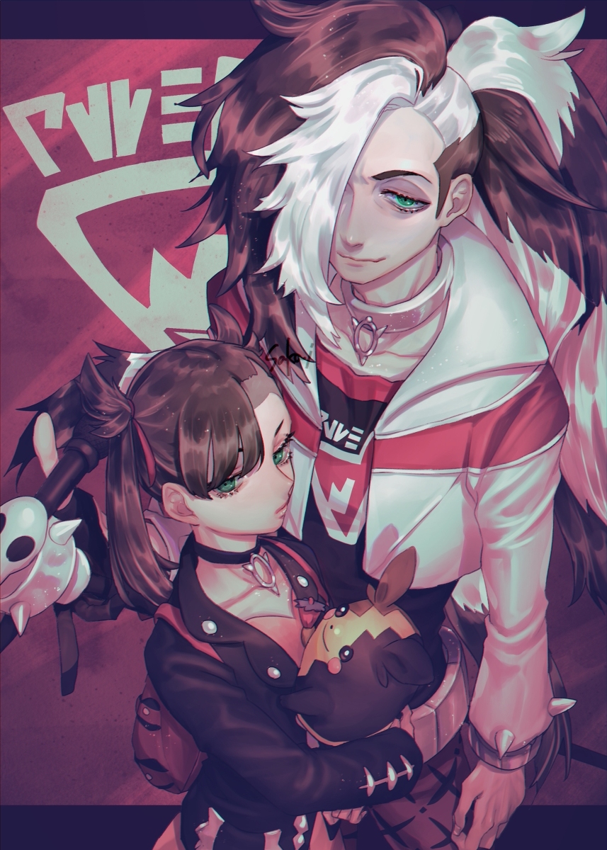 This is a pixiv picture whose title is スパイク兄妹.