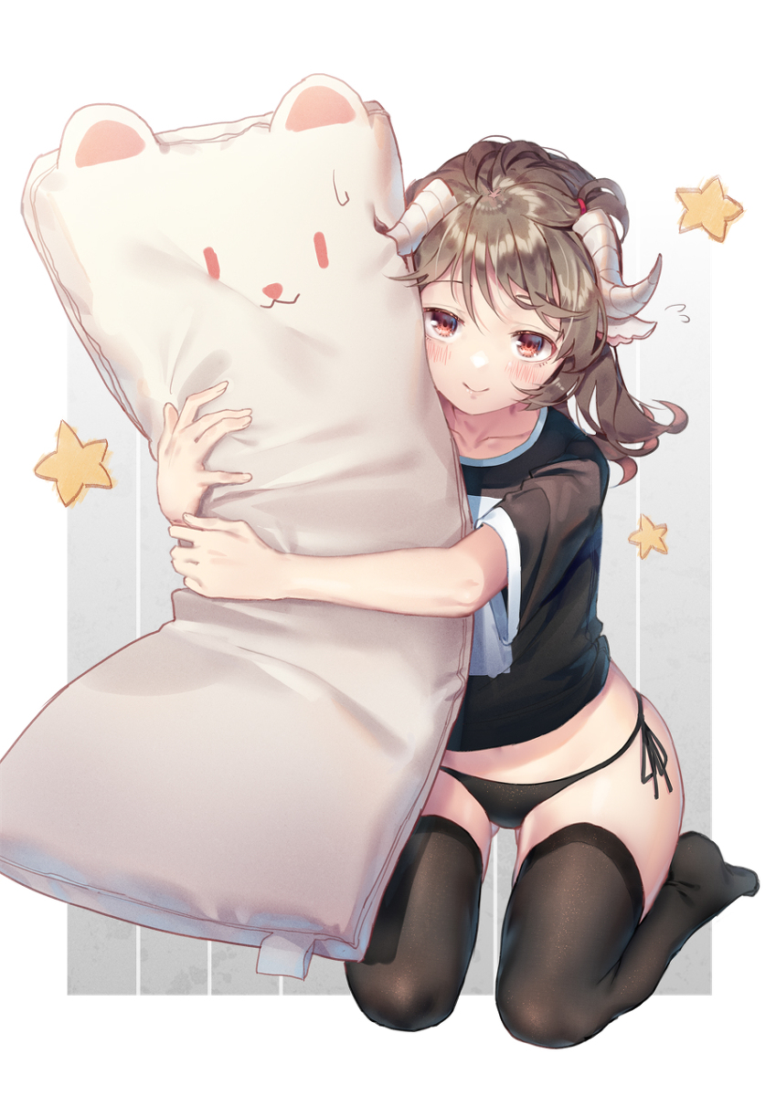 This is a pixiv picture whose title is 小绵羊.