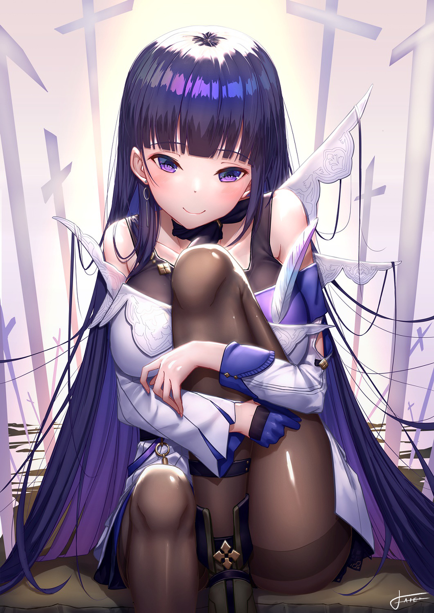 This is a pixiv picture whose title is ～後崩壊天使～.