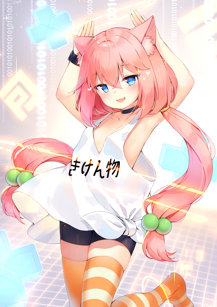 This is a pixiv picture whose title is NYA~.