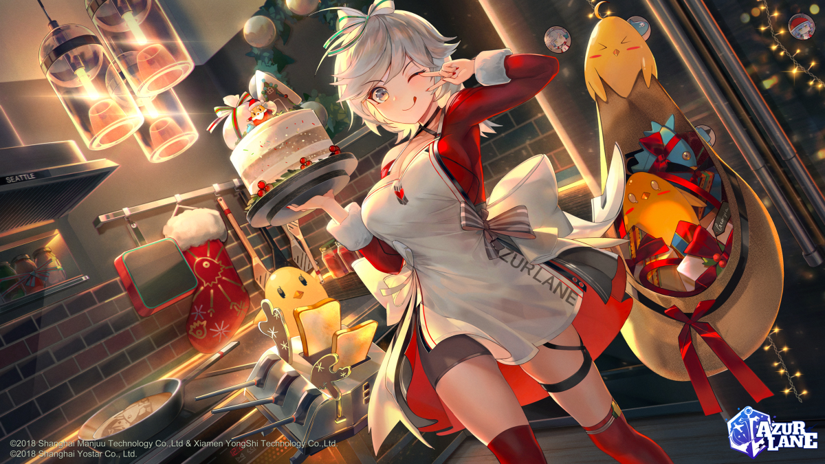 This is a pixiv picture whose title is Christmas Seattle.