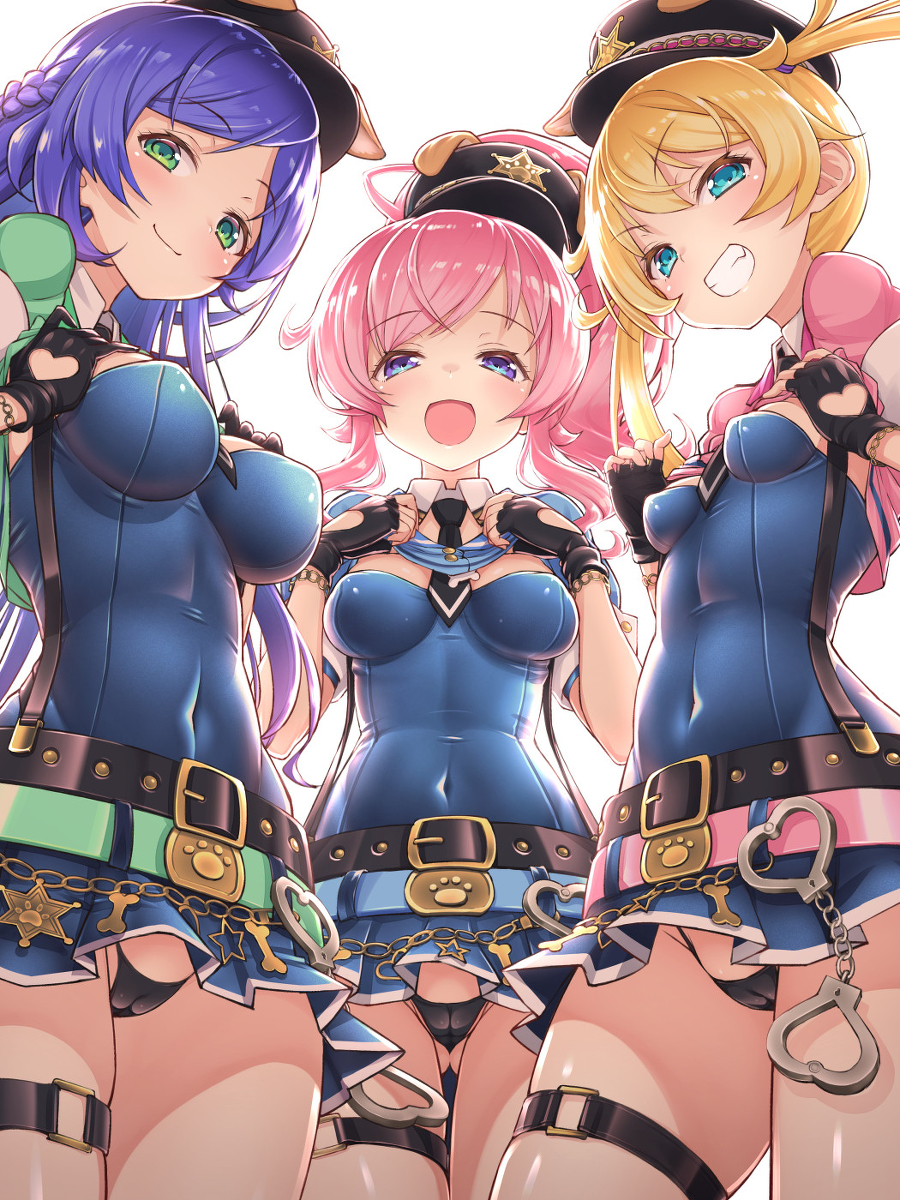 This is a pixiv picture whose title is わんわんキラッツ.