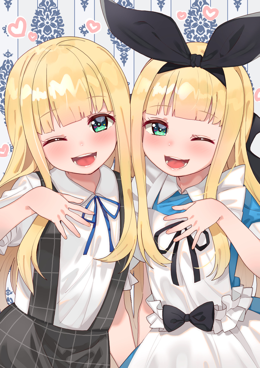 This is a pixiv picture whose title is ふたりのアリスちゃん.